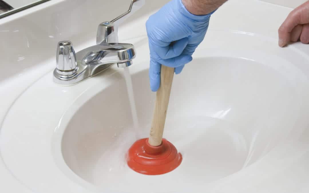 bathroom sink clog home remedy