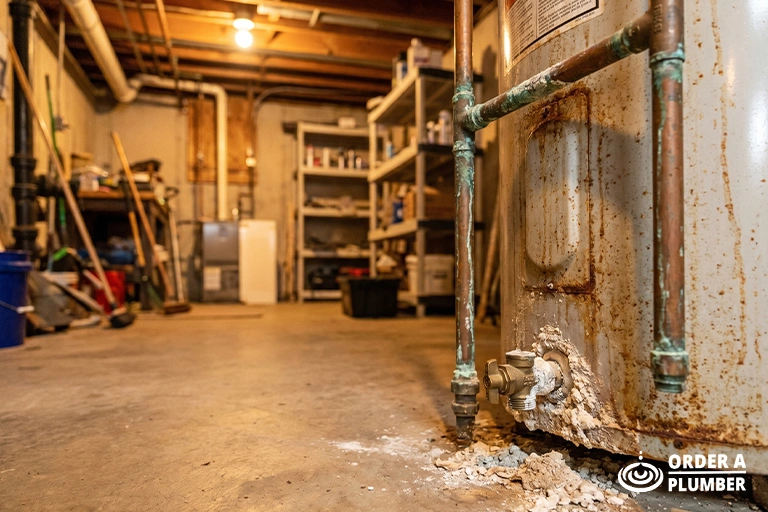 Sediment Build-Up Inside the Water Heater