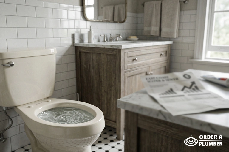 How a Running Toilet Increases Your Water Bill