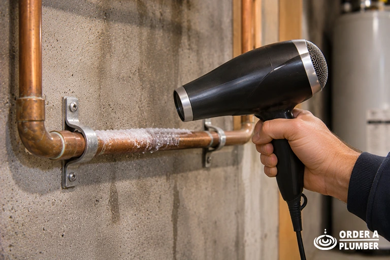 What to Do When a Pipe Freezes